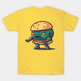 Cute Alien Sandwich T-Shirt